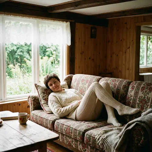 Chic Dacha Living: A Happy 40-Year-Old's Style