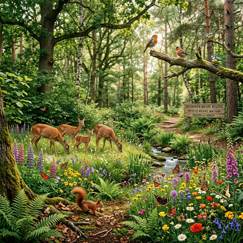 Preserve Flora & Fauna: Serene Natural Habitat