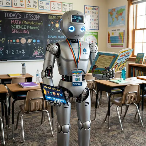 Friendly Educational Robot for Learning | Education Bot