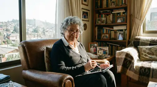 Cherishing Elderly Life in a Cozy Chilean Home