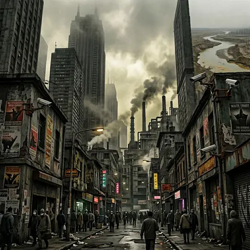 Ominous Metropolis: A Tale of Urban Decay