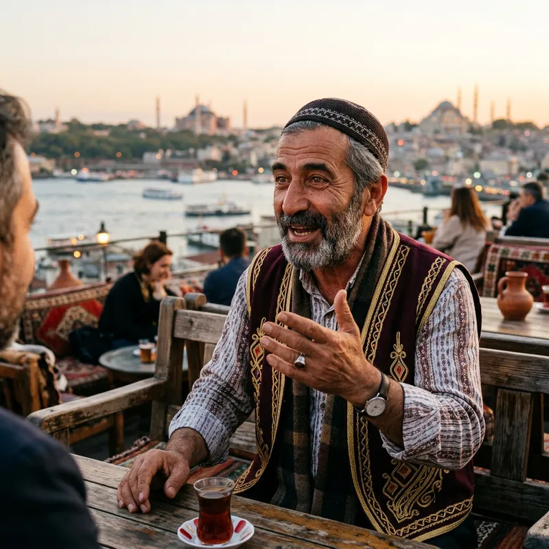 Turkish Narrator: A Storyteller from Istanbul
