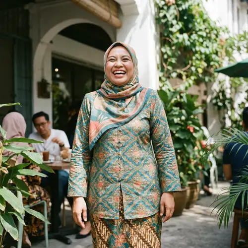 Joyous Malay Woman | Radiant Smile & Sparkling Eyes