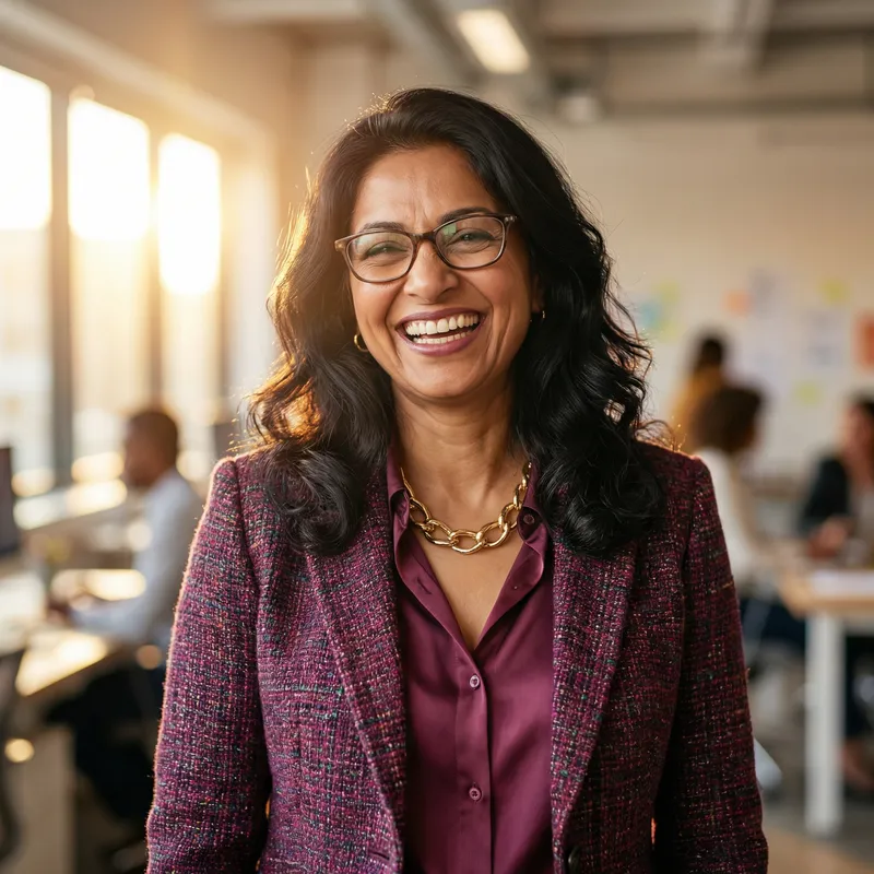 Business-Inspired Marketing Manager with Vibrant Energy