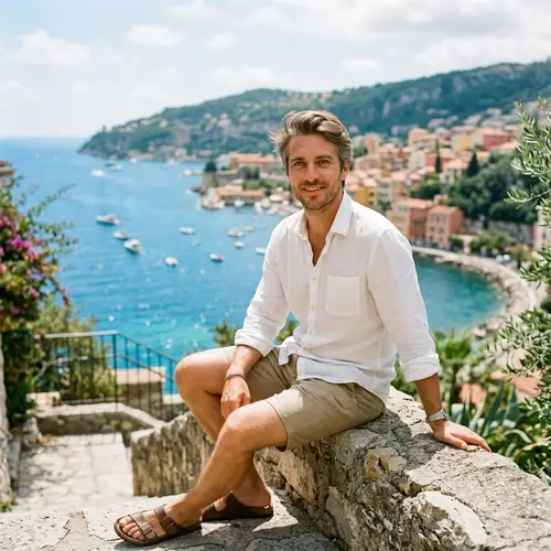 Stunning Portrait of a 30-Year-Old French Man