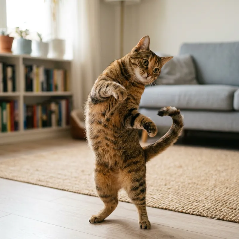 Watch This Adorable Dancing Cat in Action Watch This Adorable Dancing Cat in Action