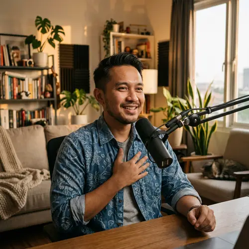 Indonesian Male Voice for Cozy Conversations