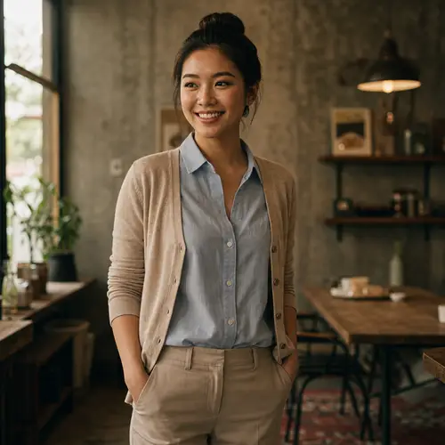 Meet Mei: A Charming Cafe Guest in Singapore