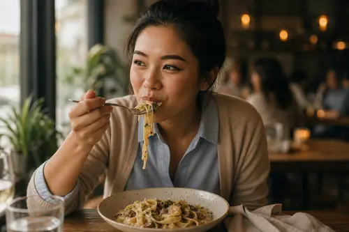 Delightful Dining Experience in a Cozy Café