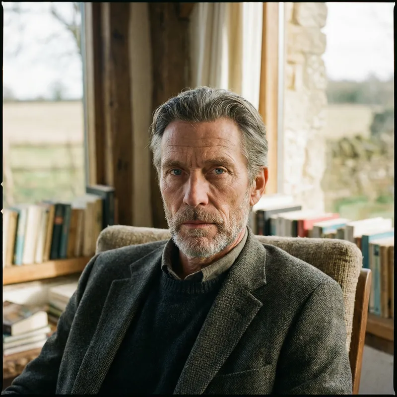 Photo Portrait of a Middle-Aged German Guy