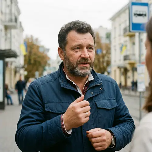 Ukrainian Man's Emotional Voice: Medium Pitch Insights