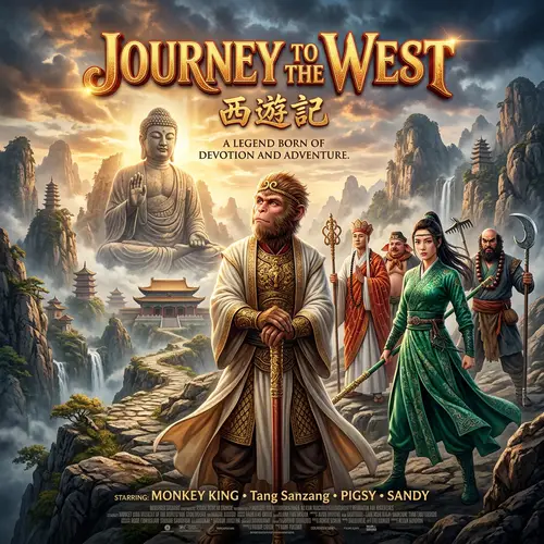 Journey to the West Movie Poster | Grand Buddha Statue