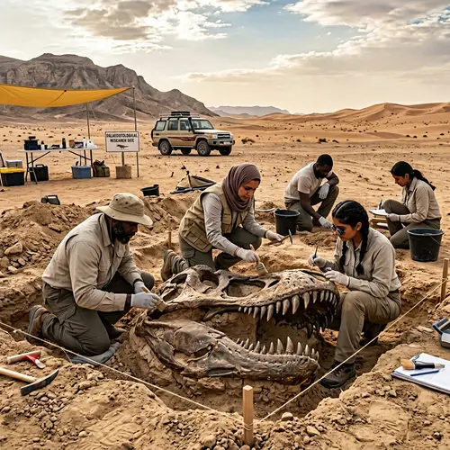 Tyrannosaurus Rex Fossil Excavation Site Discoveries