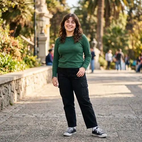 Stunning 18-Year-Old Chilean Woman Portrait