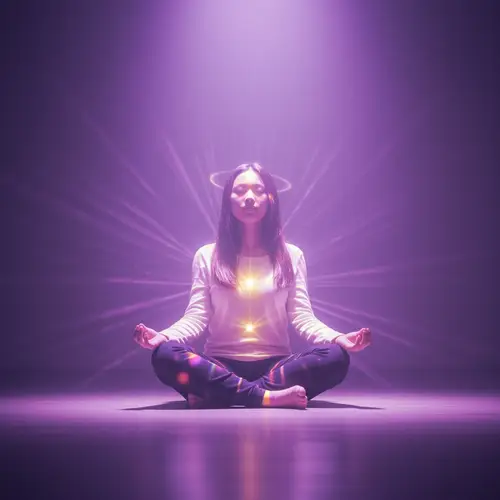 Spiritual Awakening: Embrace the Light Purple Energy