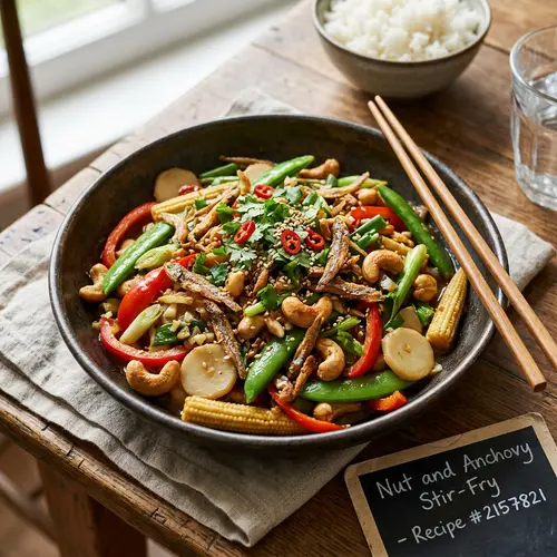 Delicious Nut and Anchovy Stir-Fry Recipe