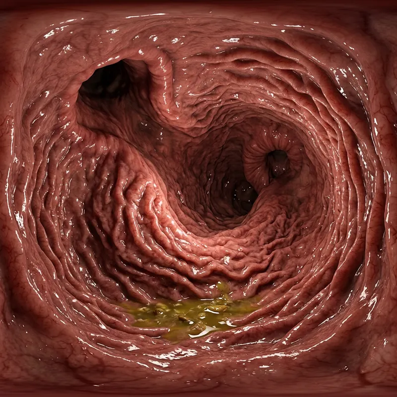 High-Quality 360-Degree Image of Interior Stomach | Realistic View