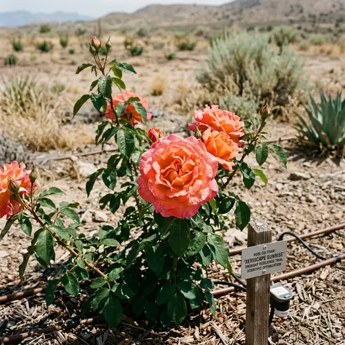 Scientific Approach to Horticulture: Resilient Roses Thriving in Drought