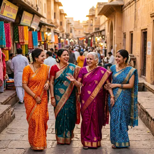 Beautiful Indian Women in Saree