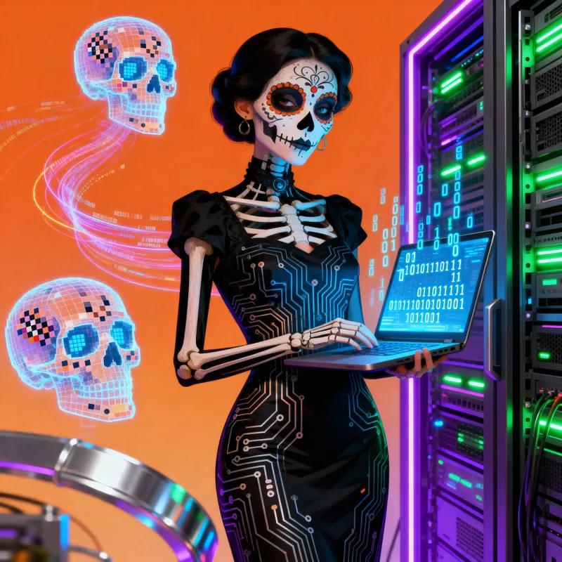 Catrina Tech: A Tribute to Día de Muertos