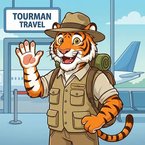 Tourman Mascot - Bengal Tiger