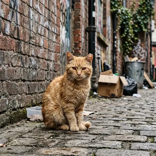 Stray Ginger Cat - Rescue & Care Tips