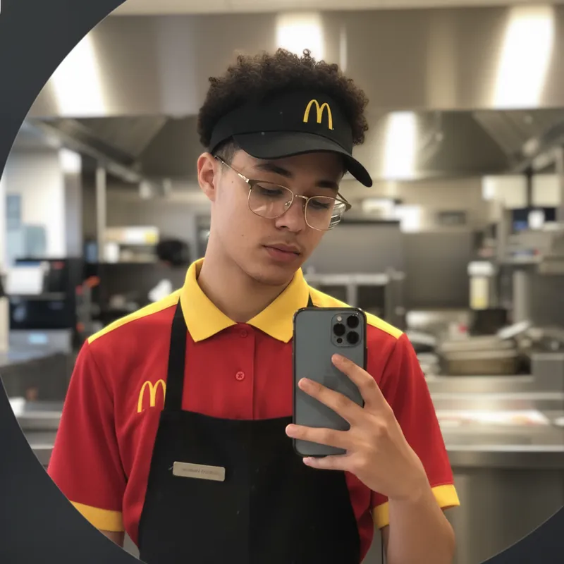 Transforming Into a McDonald's Worker