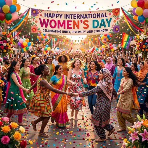 Celebrate International Women's Day with Festive Diversity