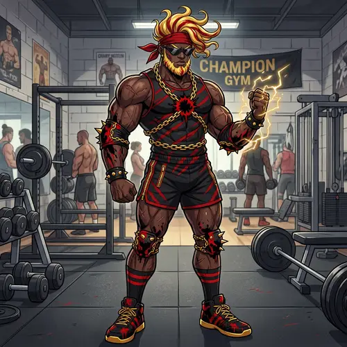 Contagious Lightning Champion: Anime Supervillain