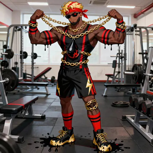 Contagious Lightning Champion: Anime Supervillain