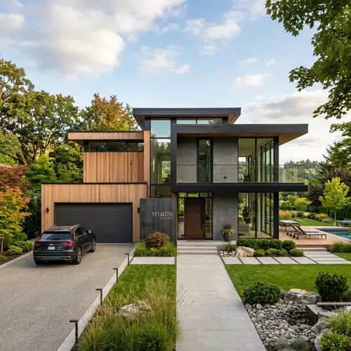 Modern Contemporary Residence Exterior Design
