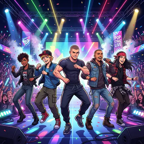 Nsync Tribute Band - Energetic Pop Music Performance