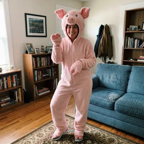 Adorable Pig Costumes for Pets
