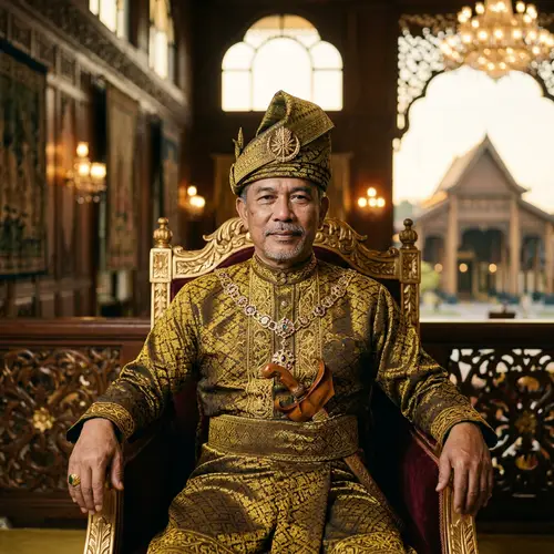 Majestic Malay King - A Symbol of Heritage