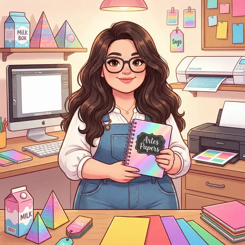 Charming Mascot for Customized Stationery