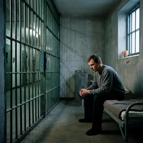 Jail Cell Setup for Incarceration