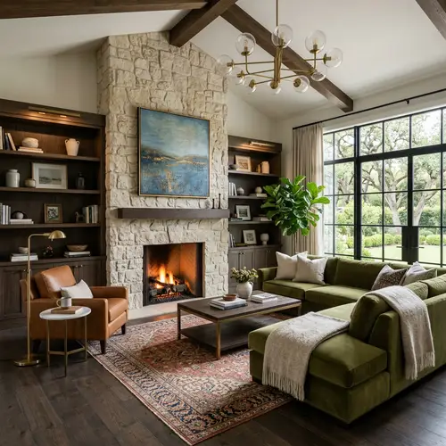 Beautiful Custom Living Room Design Ideas