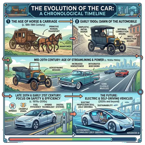 Evolution of Cars: A Chronological Timeline