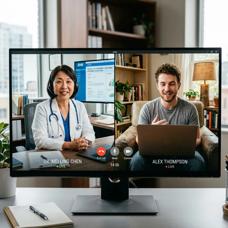 Modern Telemedicine: Diverse Doctor-Patient Encounter