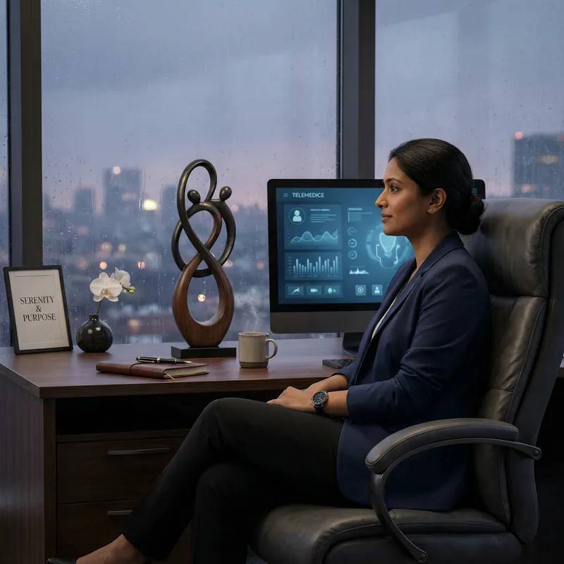 Luxurious Health Professional in Tranquil Setting Luxurious Health Professional in Tranquil Setting