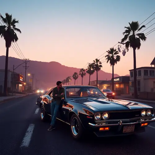 GTA 5 Style Photo Transformation