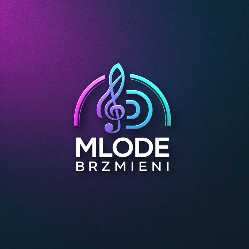 Mlode Brzmieni Logo Design for Music