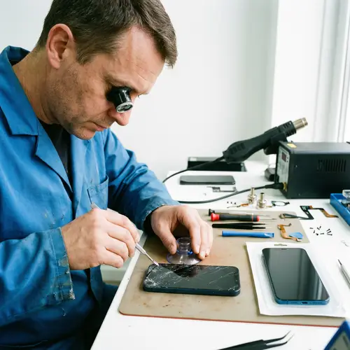 Smartphone Display Repair by Expert Technician | iPhone 12 Screen Replacement