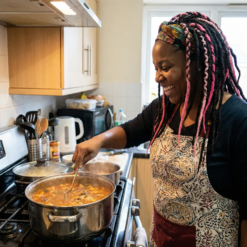 Black Empress Cooking with Dreadlocks | Unique Recipes Black Empress Cooking with Dreadlocks | Unique Recipes