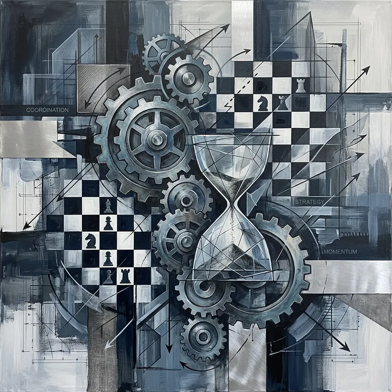 Abstract Manager Art - Symbolic Representation | Professional Concept Abstract Manager Art - Symbolic Representation | Professional Concept