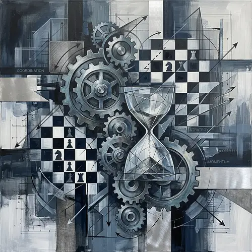 Abstract Manager Art - Symbolic Representation