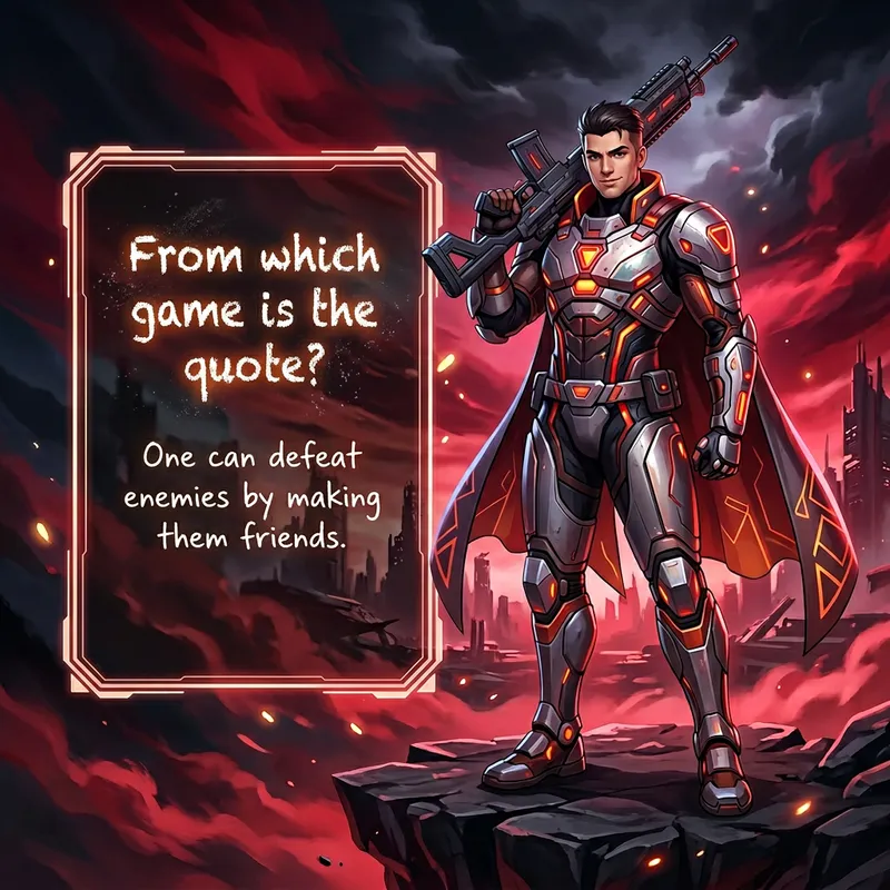 Pubg Mobile Hero in Stunning Outfit on Red Black Background