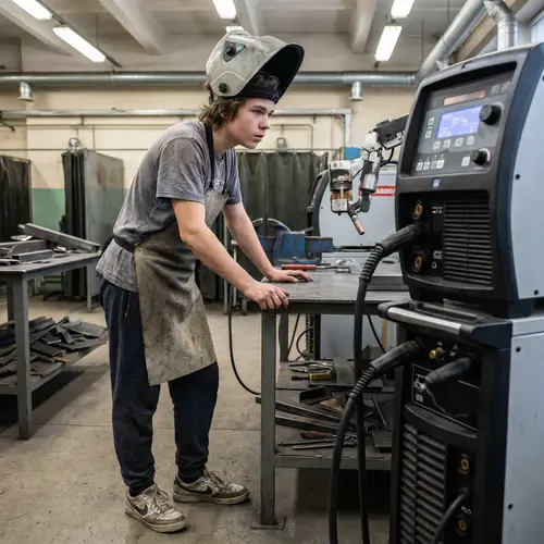 Andrey's Welding Journey: A Young Welder's Dream