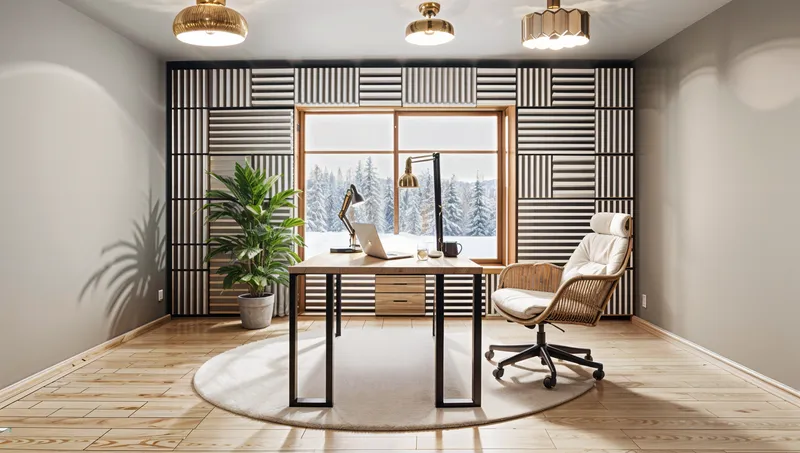 Cozy Scandinavian Podcast Studio Design Inspiration Cozy Scandinavian Podcast Studio Design Inspiration