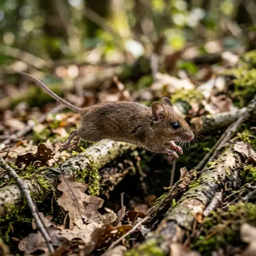 Small Brown Mouse with Large Eyes: Speed and Audacity